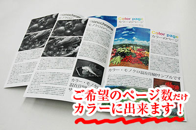 中綴じ冊子