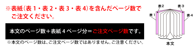 ※表紙（4ページ分）を含んだページ数です。 