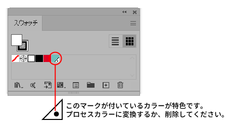 特色印刷はできません